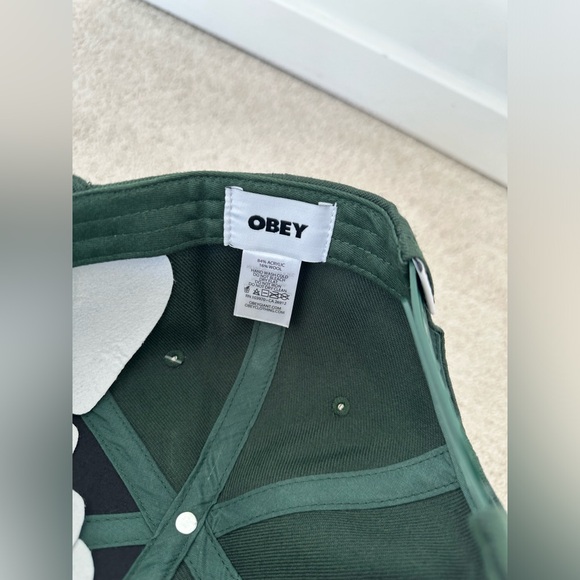 NWT OBEY Case Classic Snapback Cap - Picture 5 of 7